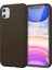 Iphone 11 Kılıf First Silikon - Kahverengi 1