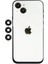 Iphone 14 Shine Kamera Lens - Siyah 1