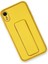 Iphone Xr Kılıf Coco Deri Standlı Kapak - Sarı 2