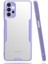 Samsung Galaxy A72 Kılıf Platin Silikon - Lila 1