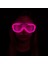 Pembe LED Işıklı Parti Gözlüğü - Neon Glow Şerit Gözlük 3 Modlu 2