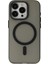 Iphone 15 Pro Max Kılıf Lodos Magneticsafe Mat Kapak - Siyah 1