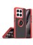 Xiaomi Mi 15 Pro Kılıf Montreal Yüzüklü Silikon Kapak - Kırmızı 1