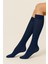 Kadın Diz Altı Pantolon Çorap Orta Kalın Micro 40 Lacivert Mat Mus Çorap 3