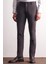 Antrasit Yan Cep Düz Paça Pamuklu Slim Fit Chino Casual Pantolon 1003255165 1