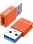 6550 Type-C To USB A 3.0 5A Otg Çevirici Convertor 1