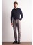Gri 5 Cep Casual Slim Fit Pamuklu 5 Cep Pantolon 1003255318 2