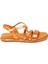 Turuncu Hakiki Deri Kadın Sandalet - K24Y1SN67668-M39 8