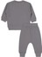 Cvl Baskılı 6-18 Ay Takım - Gri 6-9 Ay 2