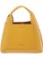 Sarı Hakiki Deri Kadın El Çantası - S24Y1BC80262-L6I 5