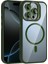 Joko Apple Iphone 14 Pro Max Remim Lensli Magsafe Standlı Kapak - Koyu Yeşil 1
