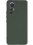 Xiaomi Mi 12 Lite Kılıf Nano Içi Kadife Silikon - Koyu Yeşil 1