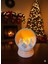 Ceresshop Tealight Işıklı Kış Köyü Dekoratif Kar Küresi Beyaz 1