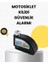 Çelik Gövdeli Alarm Disk Kilidi Motosiklet ve Bisiklet Için Güvenlik 1