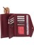Bordo Hakiki Deri Kadın Cüzdan - S1CB00005811-M71 5