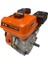 Benzinli Motor Kamalı 19MM 7hp Turuncu 2