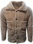 Mtn Erkek Peluş Çeket Sweatshirt ST01538 - Açık Kahverengi 1