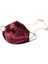 House Of Silk 100% Ipek Kırmızı Bordo Ağız Maskesi Zincir Detaylı Earloop Earloop Ağız Maskesi 1