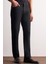 Siyah 5 Cep Düz Paça Esnek Slim Fit Casual Pantolon 1003255157 1