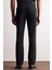 Siyah 5 Cep Düz Paça Esnek Slim Fit Casual Pantolon 1003255157 4