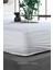 Pamuklu Fitted Full Kenar Su Sıvı Geçirmez Yatak Koruyucu Alez Çarşaf Beyaz 140X190 1