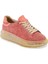 Pembe Hakiki Süet Deri Kadın Sneaker - K24I1AY67334-T4Z 5