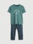 Yeni Sezon Standart Kalıp Erkek Pijama Takımı 5
