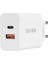 SL-EC60 20W Pd3.0/ Charge Qc3.0 Type Usb-C +Usb A Hızlı Beyaz Ev Şarj Adaptör 3