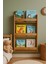 Çocuk Odası Duvar Kitaplığı, 3 Katlı, Ceviz Renkli, Mdf, Dekoratif Duvara Monte Kitaplık 1