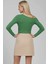 Yzlal Tek Omuz Ipli Bluz Yeşil T4328 (Beden: S) 3