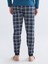 Yeni Sezon Standart Kalıp Ekose Erkek Pijama Alt 2
