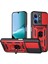 Xiaomi Redmi 15C Uyumlu Kılıf Kamera Sürgülü Mıntasılı Standlı Ultra Dayanıklı Tank Kılıf 4