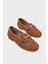 Tani Hasır Örgü Metal Tokalı Kadın Loafer 1