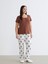 Yeni Sezon Kısa Kollu Desenli Kadın Pijama Takımı 1