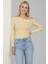 Yzlal Tek Omuz Ipli Bluz Sarı T4328 (Beden: M) 1
