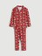 Yeni Sezon Gömlek Yaka Yılbaşı Temalı Erkek Çocuk Pijama Takımı 1