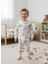 Erkek Çocuk Eğlenceli Boyanabilir Pijama Takımı Aktivite Çocuk Giyim Yıkanabilir Pijama Takımı 3