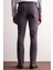 Antrasit Yan Cep Düz Paça Pamuklu Slim Fit Chino Casual Pantolon 1003255165 4