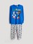 Yeni Sezon Bisiklet Yaka Sonic Baskılı Erkek Çocuk Pijama Takımı 1