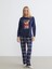 Yeni Sezon Ayı Teddy Baskılı Kadın Pijama Takımı 1