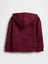 Erkek Bebek Bordo Gap Easy Logo Baskılı Fermuarlı Sweatshirt 3