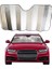 Araç Ön Cam Katlanabilir Güneşlik Uv ve Isı Koruma Renault Megane Fiat Egea Hyundai I20 Opel Astra 1