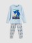 Yeni Sezon Bisiklet Yaka Sonic Baskılı Erkek Çocuk Pijama Takımı 1