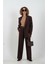 Kahve Blazer Ceket 2