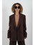 Kahve Blazer Ceket 3