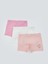 Yeni Sezon Baskılı Beli Lastikli Kız Çocuk Boxer 3'lü 1
