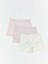 Yeni Sezon Beli Lastikli Kız Çocuk Boxer 3'lü 1