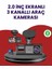 Üç Kameralı Araç Kamerası | Full Hd 1080P Ön + Hd Iç/arka 1