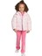 Down Jacket Çocuk Günlük Mont JV8547 Pembe 3
