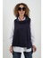 Lacivert Cepli Nubuk Bluz 3